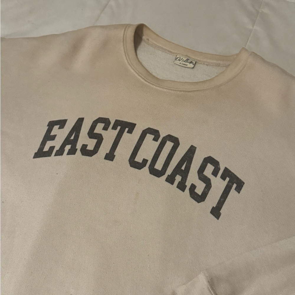 East Coast Sand/Oat Sweatshirt Crewneck